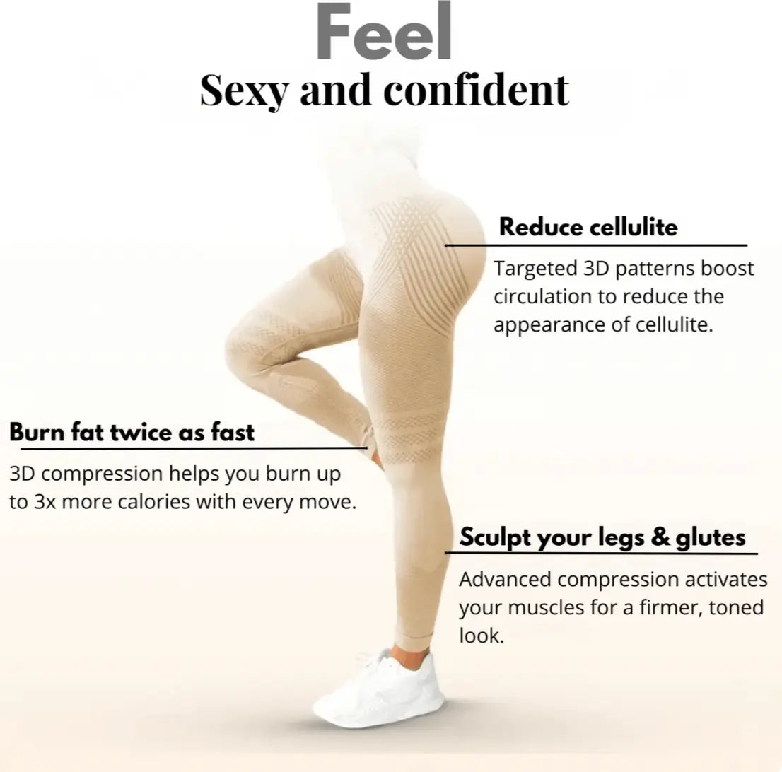 3D LiftLux™ Leggings Cuveella
